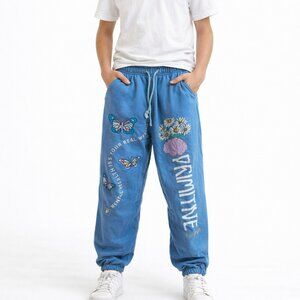 Blue Primitive Mental Wealth Sweatpants See Measurements